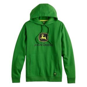 John Deere Core Graphic Logo Hoodie Green- Size XXL
